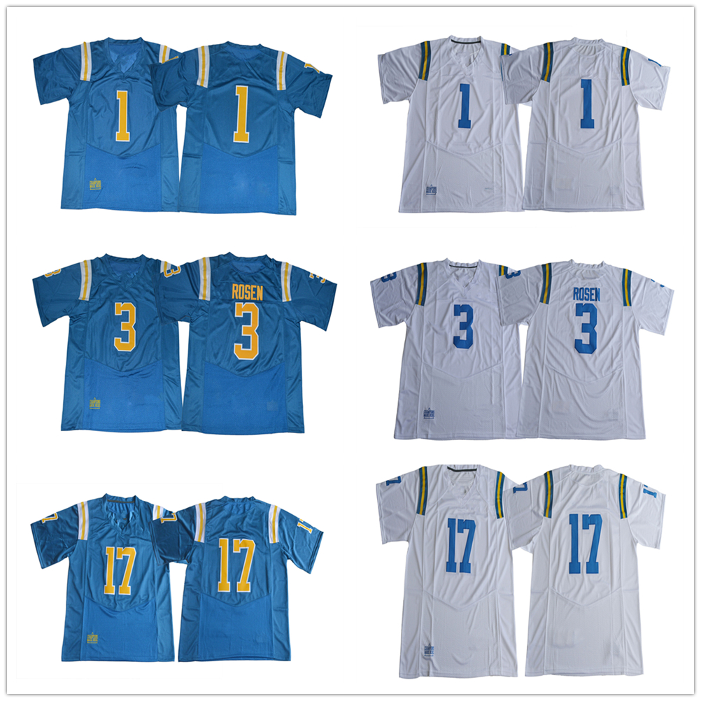 NCAA UCLA Bruins College Football Jerseys 1 Soso Jamabo 3 Josh Rosen 17 Christian Pabico Jersey, Same as picture
NCAA UCLA Bruins College Football Jerseys 1 Soso Jamabo 3 Josh Rosen 17 Christian Pabico Jersey, Same as picture