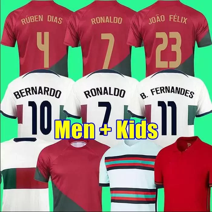 22 23 Portuguesa JOAO FELIX soccer jerseys RUBEN NEVES BRUNO RONALDO FERNANDES Portugieser 2022 Portuguese football shirt Men Kids kit sets DIOGO J. OTAVIO woman top, 2022 away adult
22 23 Portuguesa JOAO FELIX soccer jerseys RUBEN NEVES BRUNO RONALDO FERNANDES Portugieser 2022 Portuguese football shirt Men Kids kit sets DIOGO J. OTAVIO woman top, 2022 away adult