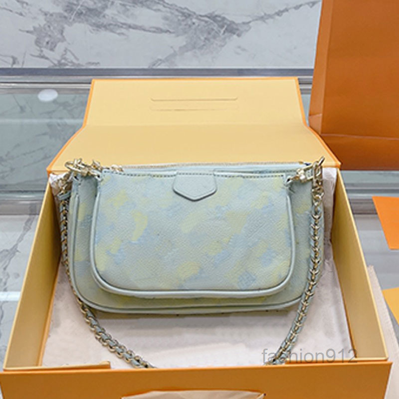Evening Bags 2 Pieces Chain Shoulder Bag Women Designer Bag Rainbow Color Crossbody Bags Purse Handbag Multi Pochette Classic Letterpress P
Evening Bags 2 Pieces Chain Shoulder Bag Women Designer Bag Rainbow Color Crossbody Bags Purse Handbag Multi Pochette Classic Letterpress P