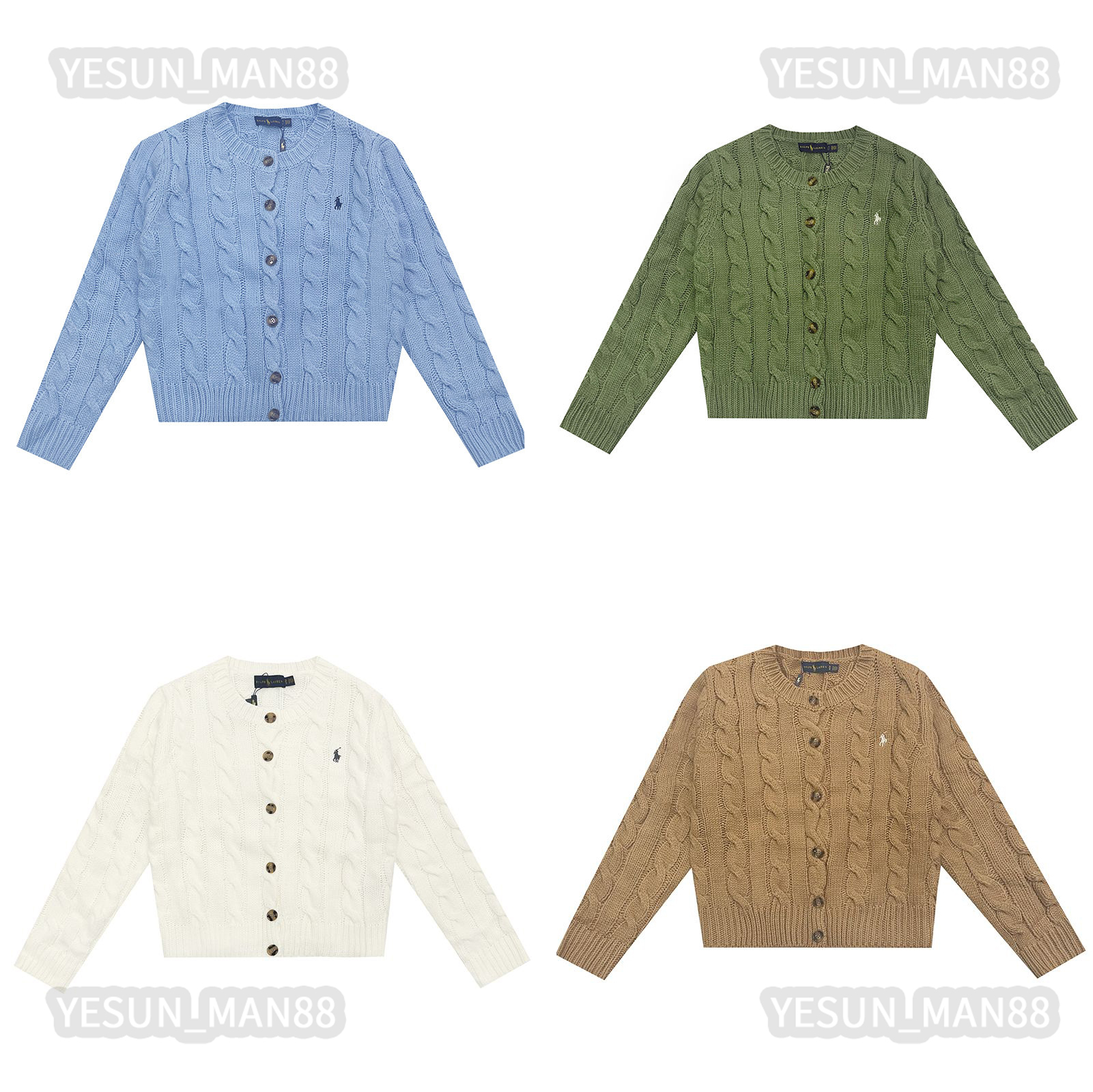 Woman Sweater Designer Luxury Ralphs Polos Classic Coat Fashion RL Small Horse Logo Embroidery Knitwear Laurens Button Knitting Cardigan
Woman Sweater Designer Luxury Ralphs Polos Classic Coat Fashion RL Small Horse Logo Embroidery Knitwear Laurens Button Knitting Cardigan