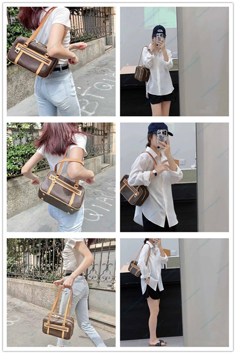 

M46321 PM Vintage CITE Bag Trunk Totes Cross body Shoulder Handbag Monograms Camera Flap Box Briefcase Women Messenger Purse Medieval Rectangular Clutch M51183