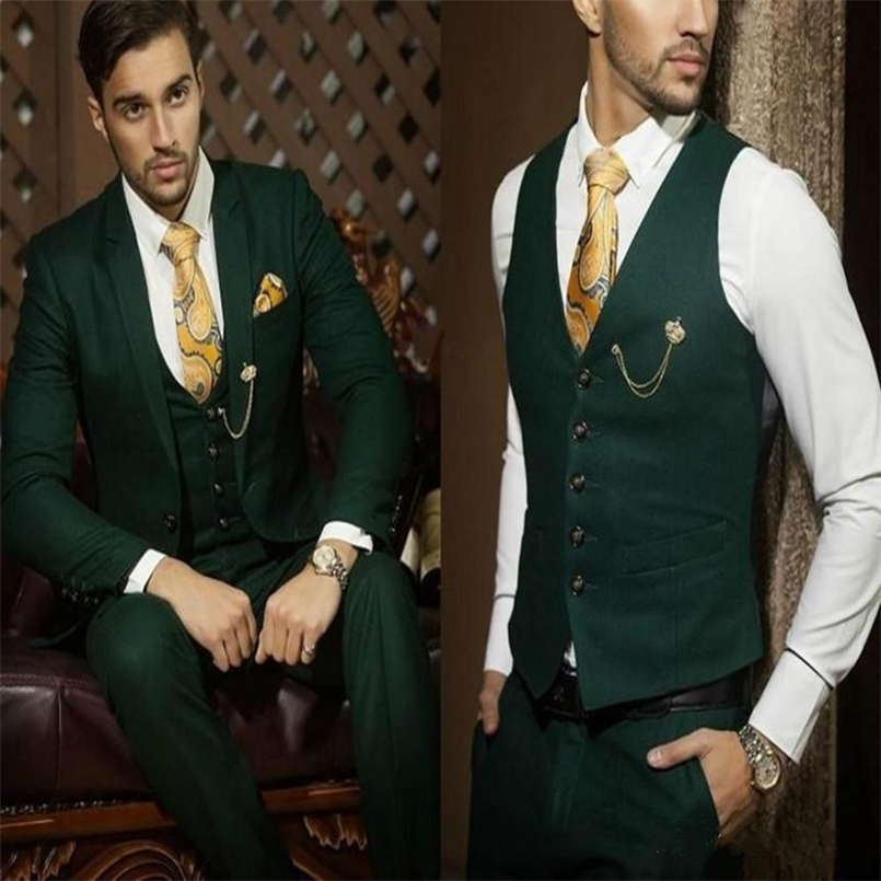 Men's Suits Blazers Custom Made Dark Green Suits For Men 3-piece Jacket Pants Vest Tie Casual Wedding Groom Jacket Tuxedos Fit Men For Wedding 220909, Black
Men's Suits Blazers Custom Made Dark Green Suits For Men 3-piece Jacket Pants Vest Tie Casual Wedding Groom Jacket Tuxedos Fit Men For Wedding 220909, Black