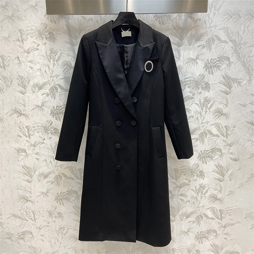 Luxury Womens Blazer Coats Designer Black Long Blazer Vintage Fashion Women Suit Coat, Black with label #
Luxury Womens Blazer Coats Designer Black Long Blazer Vintage Fashion Women Suit Coat, Black with label #