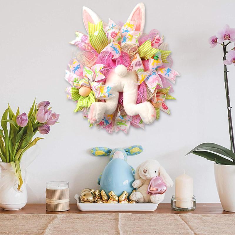 Decorative Flowers Easter Door Wreath Festival Round Cartoon Pendant Creative Wall Home Decoration
Decorative Flowers Easter Door Wreath Festival Round Cartoon Pendant Creative Wall Home Decoration