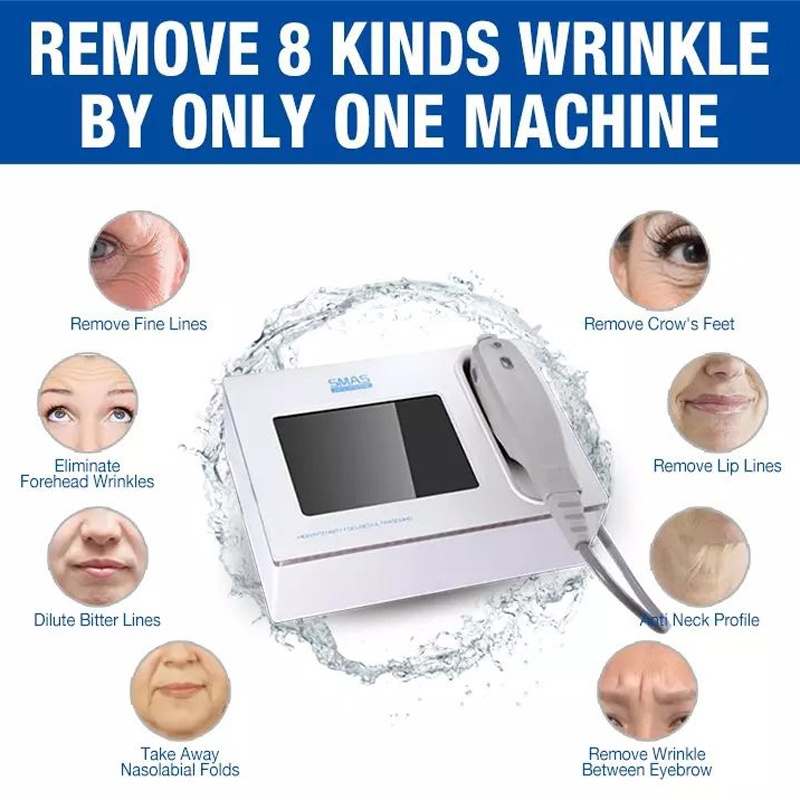 Newest Korea 12 Lines 4D HIFU Face & Body Machine - Portable 5D HIFU SMAS Lift, Anti-Wrinkle Treatment, Skin Tightening and Lifting Technology