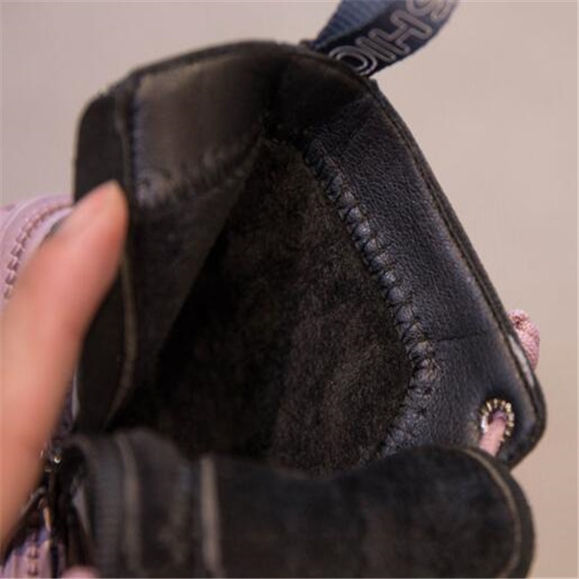 Autumn Winter Children Martin Boots PU Leather Waterproof Kids Snow Boots Child Girls Boys Ankle Boot Fashion Sneakers Shoes