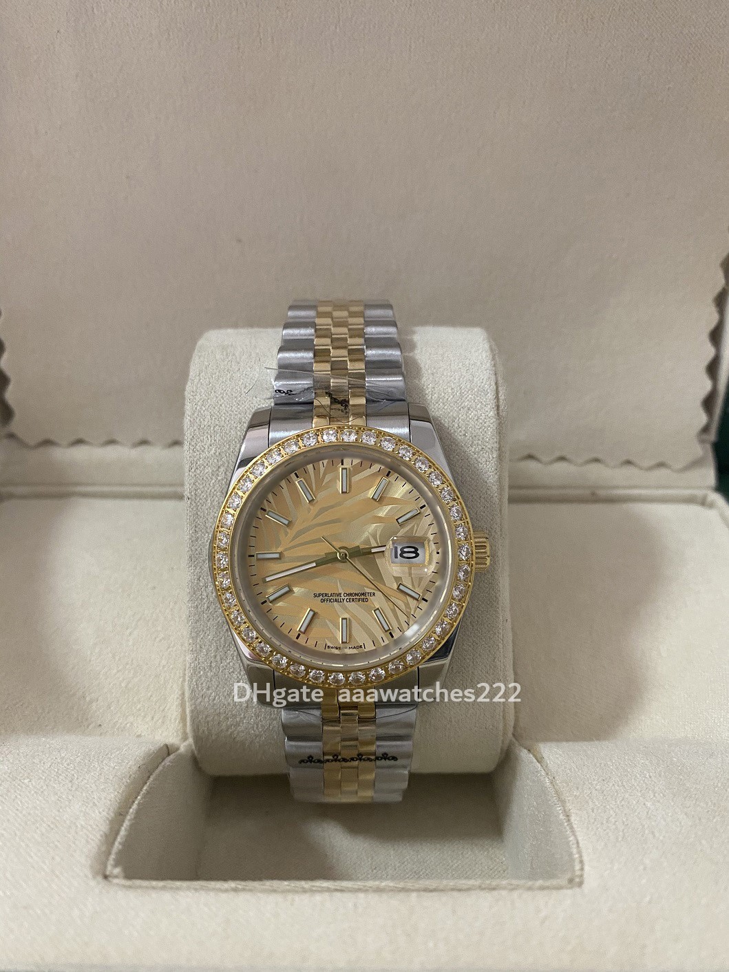 Couples Diamond Watch U1 AAA Automatic Mechanical Mens Designer Watches Datejust 36MM Blue steel Bracelet Luminous Womens Luxury Gold Wristwatch Montre de luxe, Carton
Couples Diamond Watch U1 AAA Automatic Mechanical Mens Designer Watches Datejust 36MM Blue steel Bracelet Luminous Womens Luxury Gold Wristwatch Montre de luxe, Carton