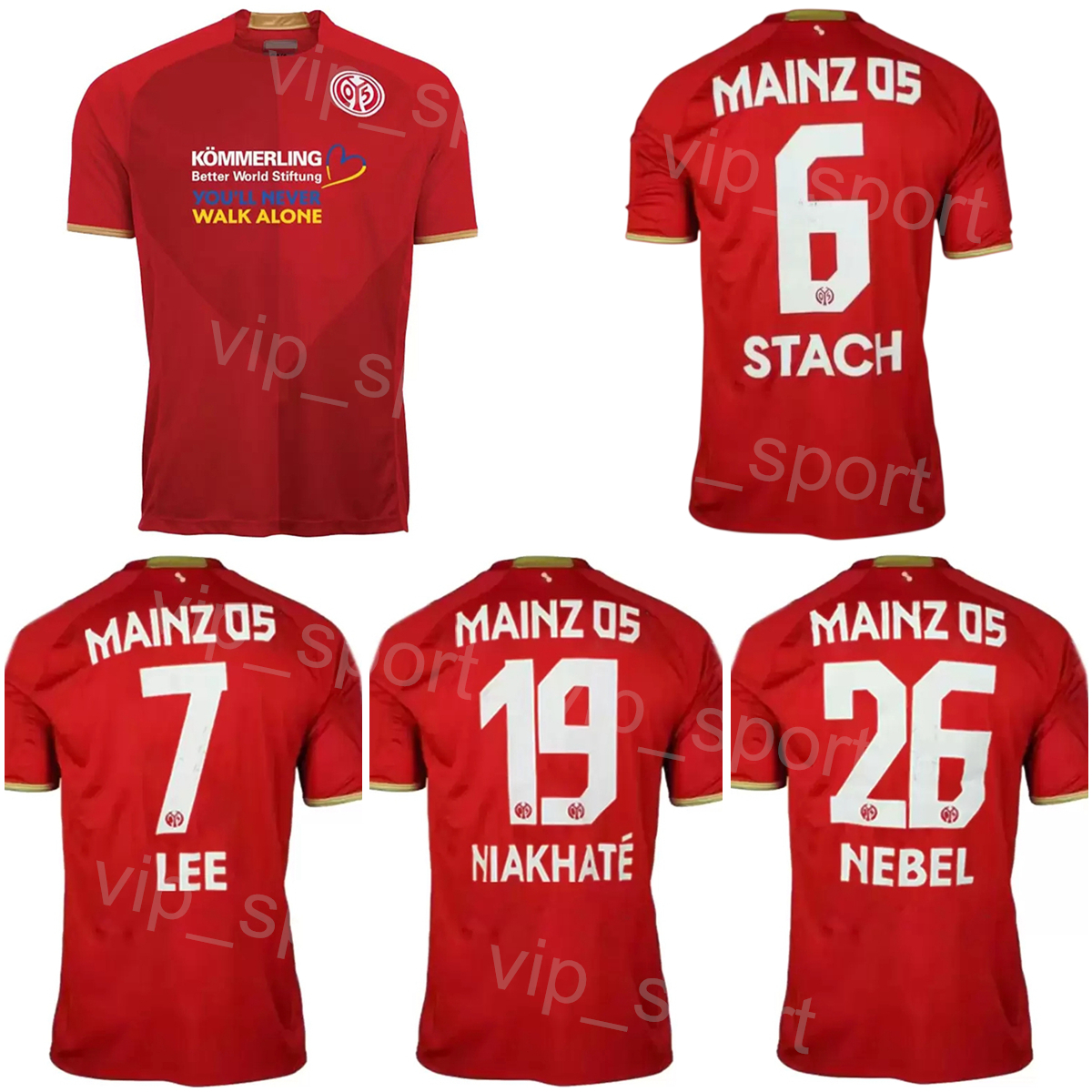 2022 2023 Mainz Soccer 6 Anton Stach Jerseys Club 36 Marlon Mustapha 29 Jonathan Burkhardt 37 Delano Burgzorg 9 Karim Onisiwo 3 Aaron Martin Football Shirt Kits Team, With patch
2022 2023 Mainz Soccer 6 Anton Stach Jerseys Club 36 Marlon Mustapha 29 Jonathan Burkhardt 37 Delano Burgzorg 9 Karim Onisiwo 3 Aaron Martin Football Shirt Kits Team, With patch
