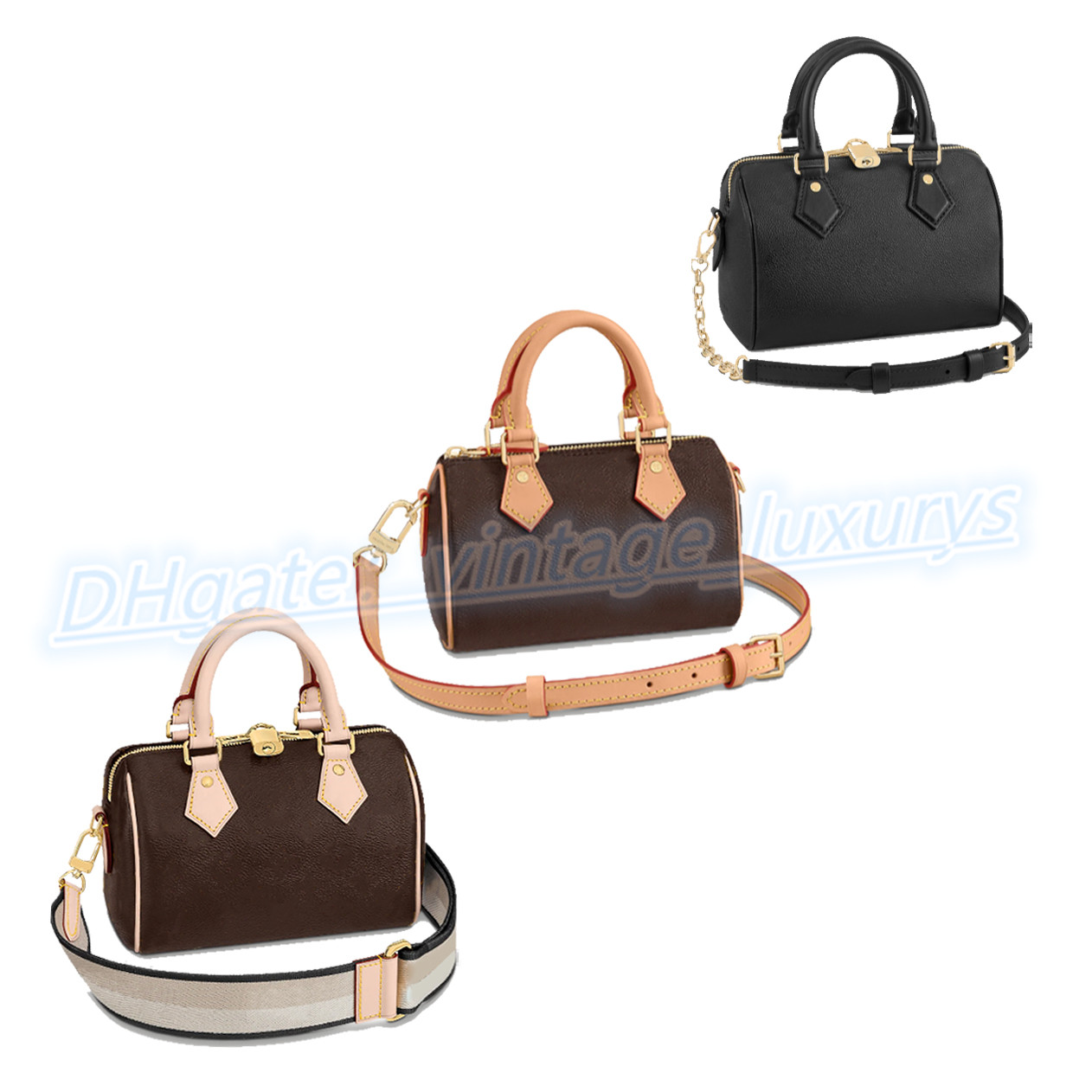 SPEEDY Luxury Designer NANO 20 25 Shoulder Bag tote leather clutch classic old flower handbag Sport Duffel Mini travel Organizer Women's men Luggage crossbody Bags, Carton
SPEEDY Luxury Designer NANO 20 25 Shoulder Bag tote leather clutch classic old flower handbag Sport Duffel Mini travel Organizer Women's men Luggage crossbody Bags, Carton