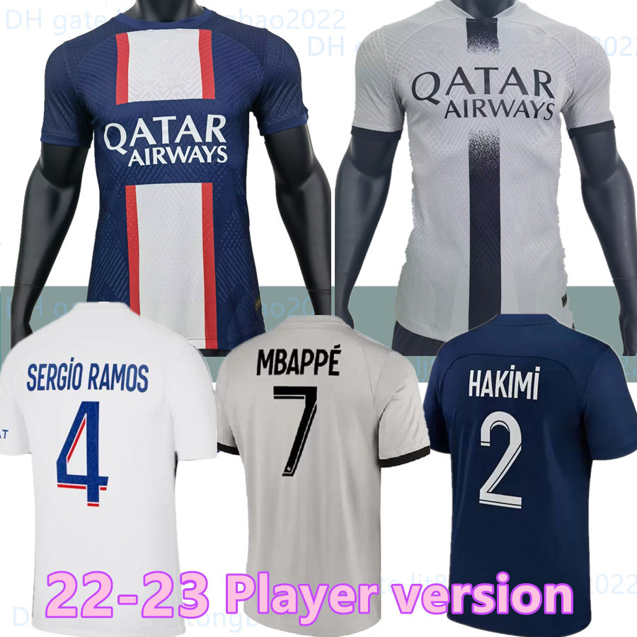 Player version MBAPPE HAKIMI PLAYER #30 soccer jersey SERGIO RAMOS 22 23 Maillots de football MARQUINHOS VERRATTI pSGS men 2022 2023 shirt uniforms maillot foot 888, 22-23 player version
Player version MBAPPE HAKIMI PLAYER #30 soccer jersey SERGIO RAMOS 22 23 Maillots de football MARQUINHOS VERRATTI pSGS men 2022 2023 shirt uniforms maillot foot 888, 22-23 player version