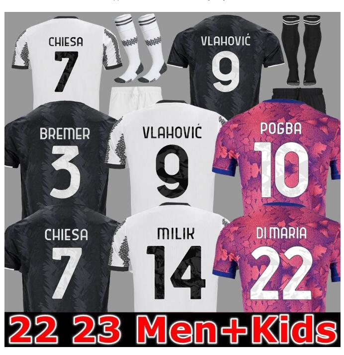 POGBA VLAHOVIC CHIESA 22 23 juventus soccer jersey DI MARIA LOCATELLI MORATA football shirt DE LIGT KEAN Camiseta futbol 22 23 Men Kids full kit FANS PLAYER
POGBA VLAHOVIC CHIESA 22 23 juventus soccer jersey DI MARIA LOCATELLI MORATA football shirt DE LIGT KEAN Camiseta futbol 22 23 Men Kids full kit FANS PLAYER