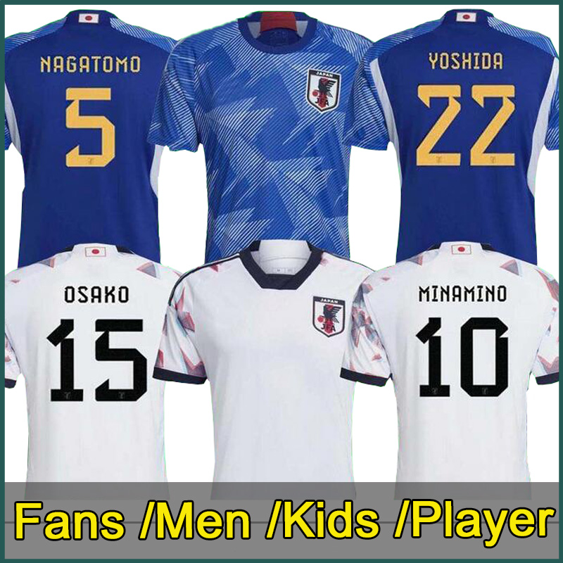 2022 World Cup Japan Soccer Jersey TSUBASA 2023 ATOM Japanese 22/23 Football Shirt HONDA KAGAWA OKAZAKI men kids kit fans palyer version Cartoon Captain uniform, 22/23 away player version patch
2022 World Cup Japan Soccer Jersey TSUBASA 2023 ATOM Japanese 22/23 Football Shirt HONDA KAGAWA OKAZAKI men kids kit fans palyer version Cartoon Captain uniform, 22/23 away player version patch