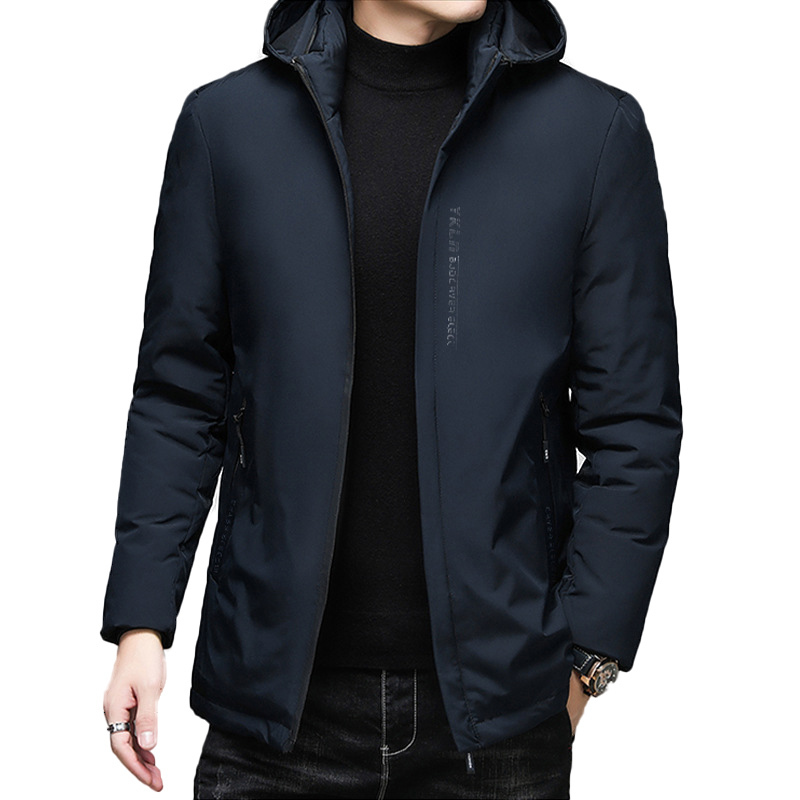 Men's Fur Faux Fur TREESOLO Mens Winter Warm Thick Parkas Plus Size Cotton Detachable Hat Jacket Men 5XL Outwear Pocket Men 5XL Classic Coat 2209