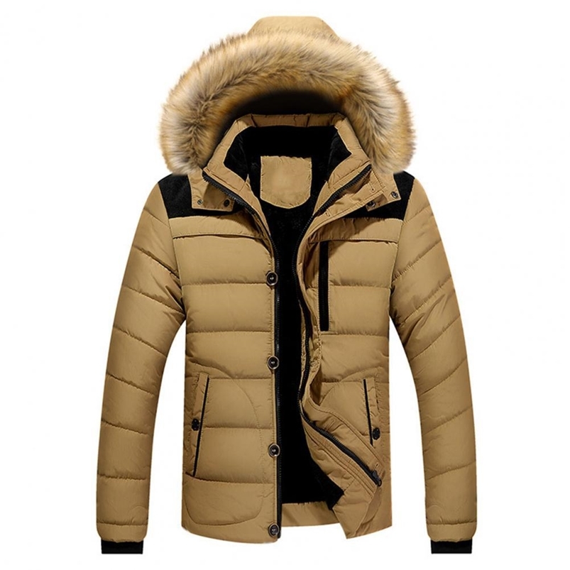 Men's Down Parkas Winter Down Coat Men Parkas Thick Hooded Padded Jacket Men Detachable Hat Puffer Jacket erkek mont 220909