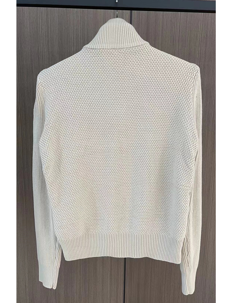 Mens Down Parkas Men Fashion Autumn Cardigan Wool Knitted and Front Down Part Patchwork Jackets Casual Male Winter Clothes 220909