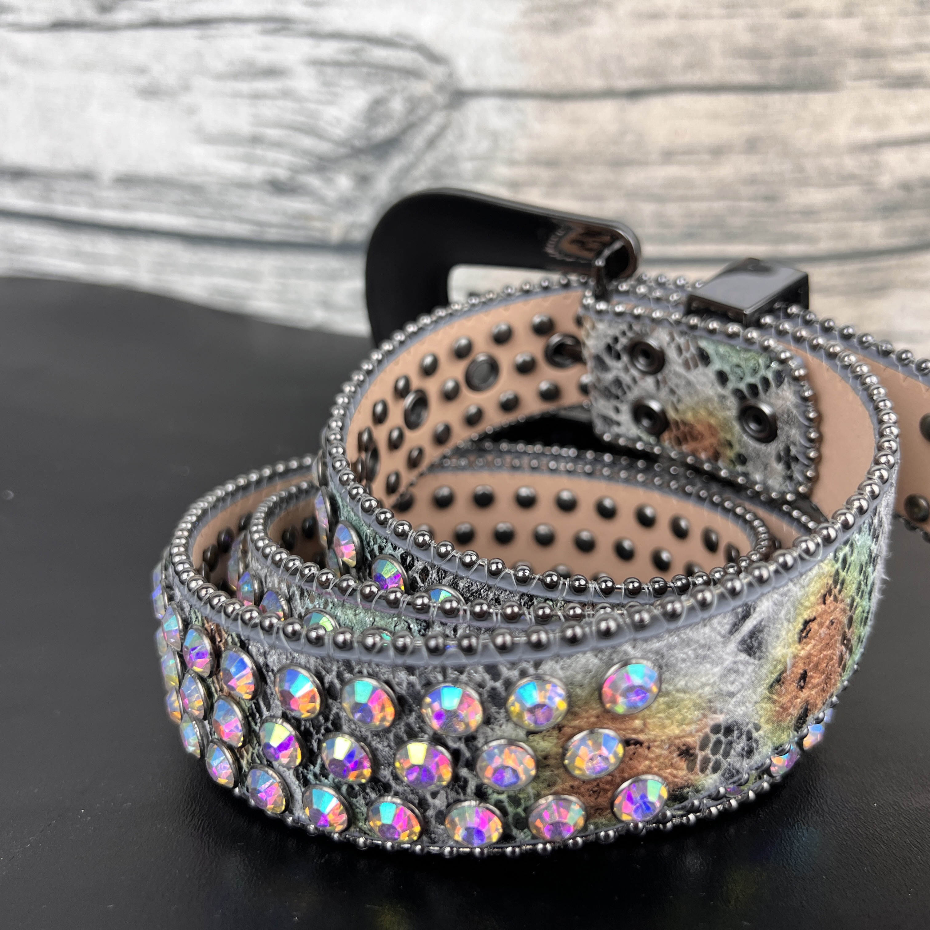 4.0 Needle buckle bb belt Cool rhie belts designed for women and men as birthday gift