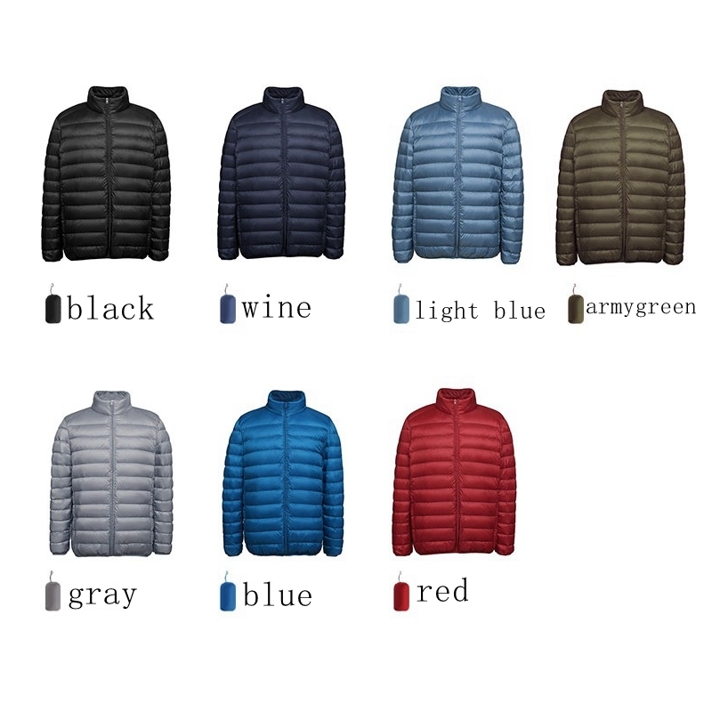 Men's Down Parkas Bang Men 90 White Duck Down Jacket Ultra Light Down Jacket Men Windbreaker Feather Jacket Man Lightweight Portable Warm Coat 22