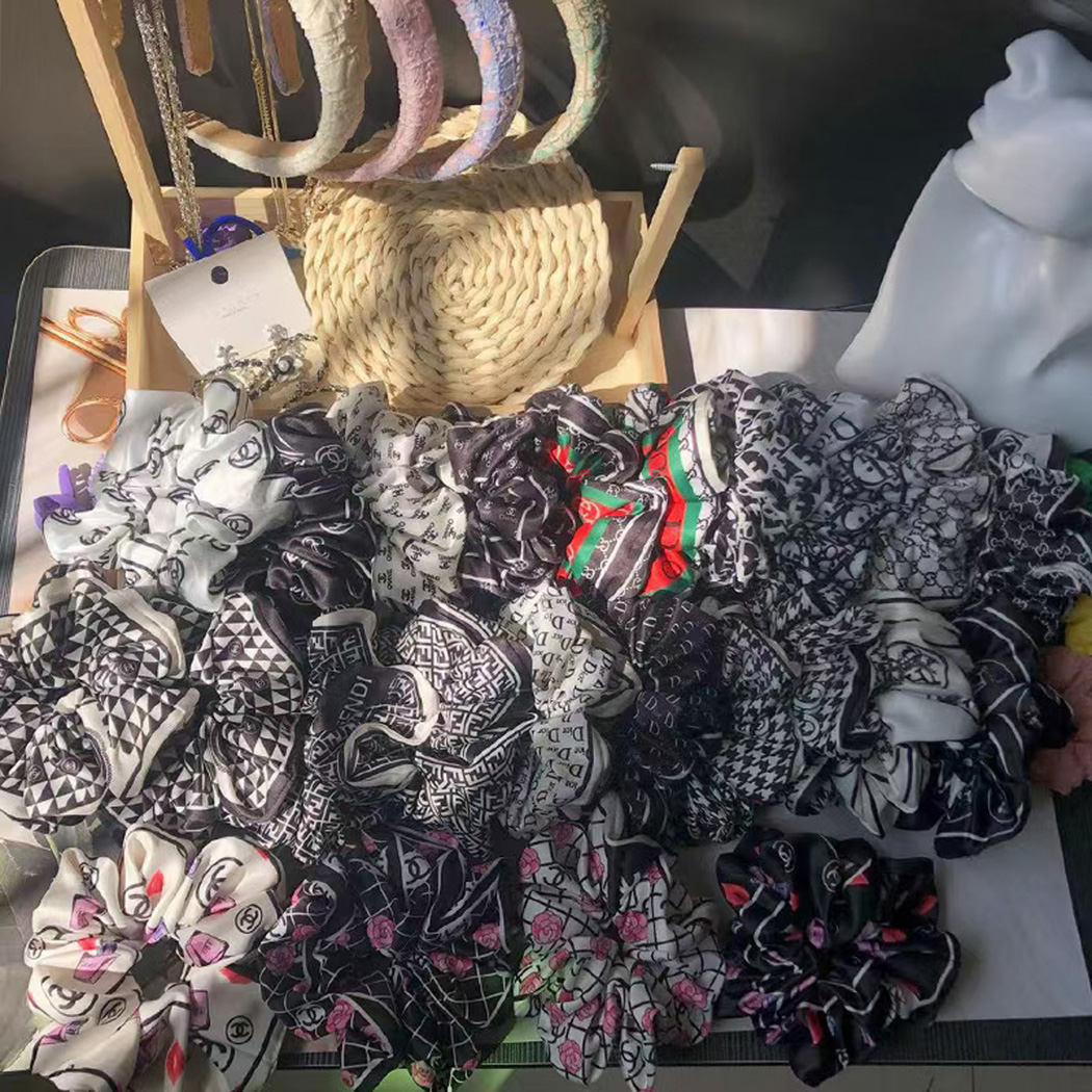 Women Letters Intestine Hair Ties Ropes Old Flower Scrunchies Hairbands Elastic Rubber Bands Ponytail Holder Head Accessories, Red
Women Letters Intestine Hair Ties Ropes Old Flower Scrunchies Hairbands Elastic Rubber Bands Ponytail Holder Head Accessories, Red
