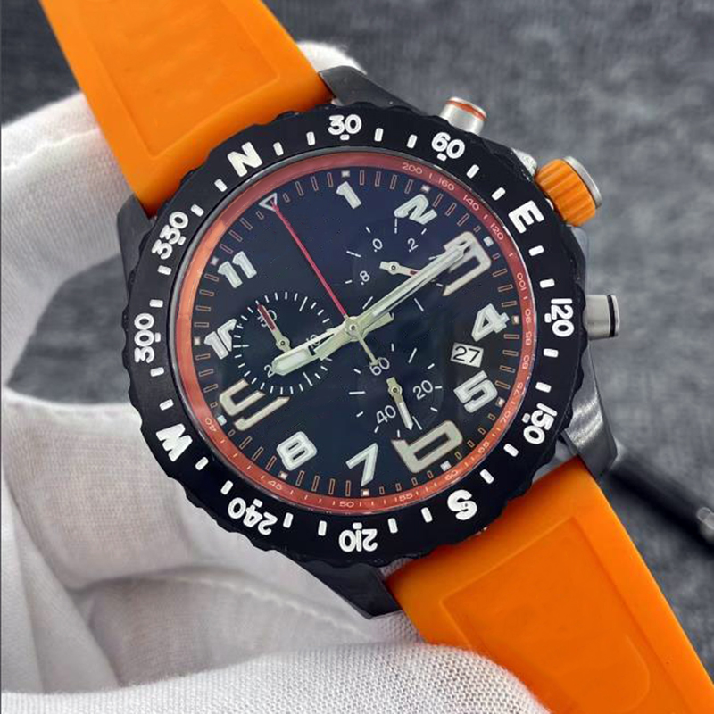 Men's Quartz Watch 46mm Designer Large Dial Chronograph Watch Automatic Calendar Fashion Watches Rubber Strap, Waterproof
Men's Quartz Watch 46mm Designer Large Dial Chronograph Watch Automatic Calendar Fashion Watches Rubber Strap, Waterproof