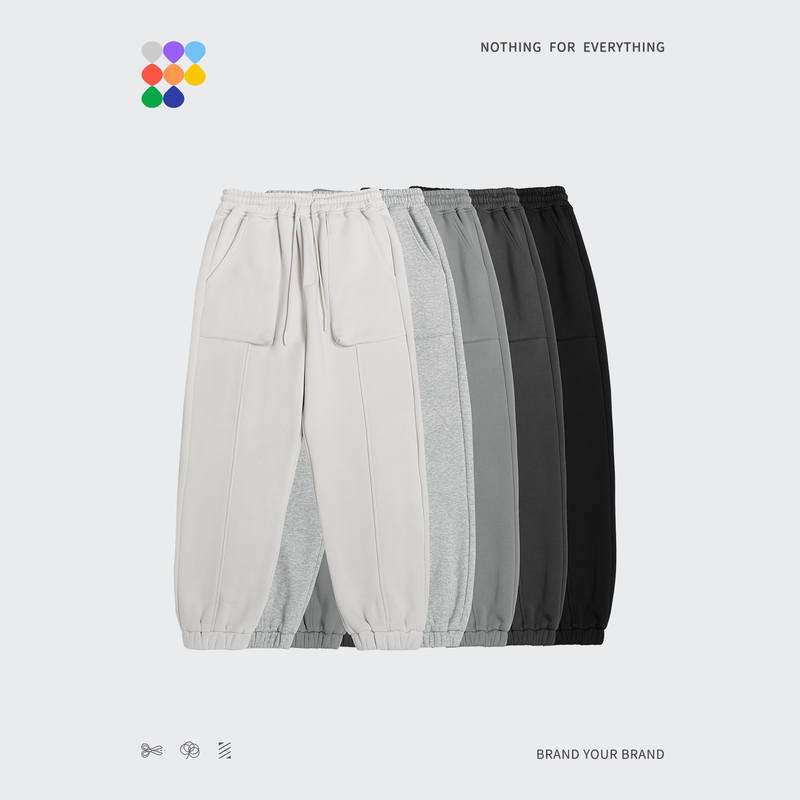 Men's Tracksuits INFLATION Zip Up Hoodies Set Men Oversized Two Pieces Set Winter Thick Fleece Casual Tracksuit Couple Zipper Sweatsuit 220909