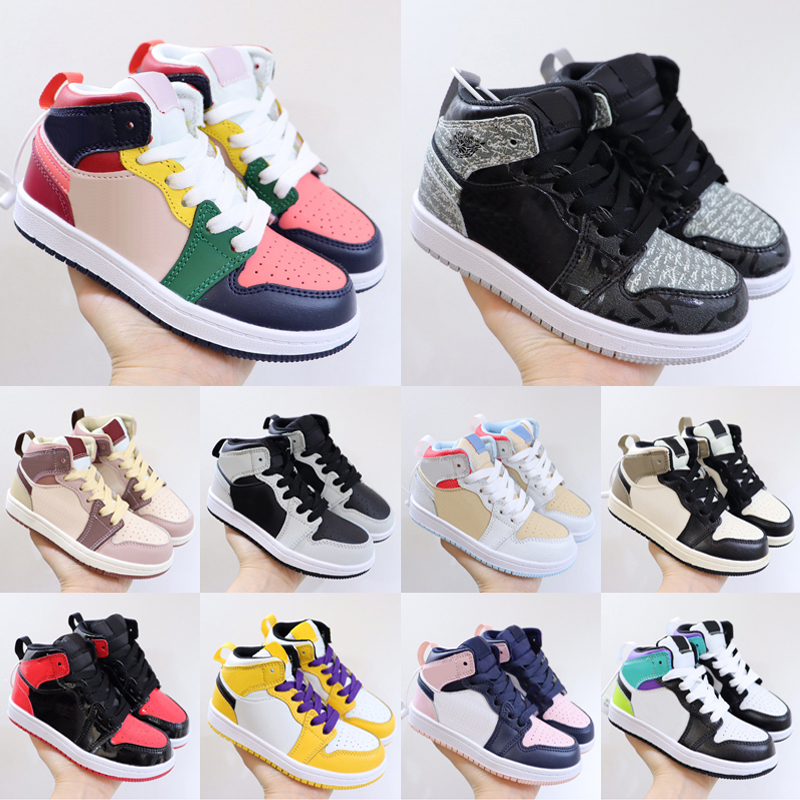 2023 Top high Kids Jumpman 1 High Basketball Shoes Royal Obsidian Chicago jordon 1S designer skateboard shoes Toddler Boys Girls Sneakers Children Sports Boot, As photo 1
2023 Top high Kids Jumpman 1 High Basketball Shoes Royal Obsidian Chicago jordon 1S designer skateboard shoes Toddler Boys Girls Sneakers Children Sports Boot, As photo 1