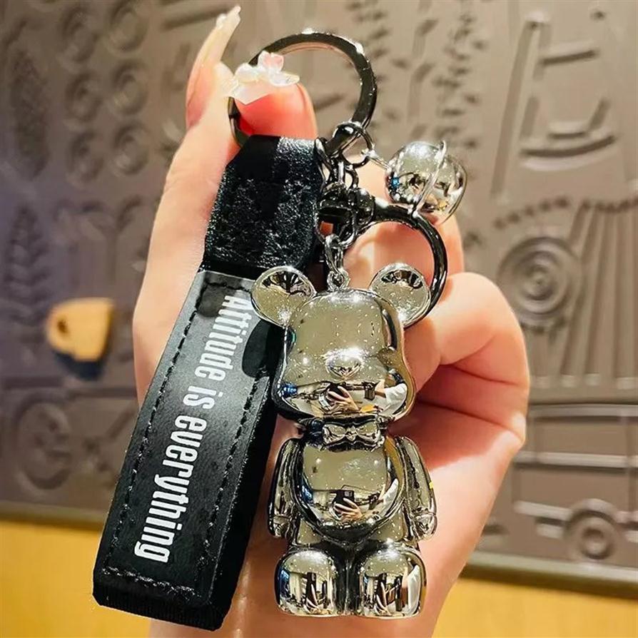 Designers keychain gradient bear fashion trend male exquisite keychains cute bag pendant cartoon couple bear3171
Designers keychain gradient bear fashion trend male exquisite keychains cute bag pendant cartoon couple bear3171