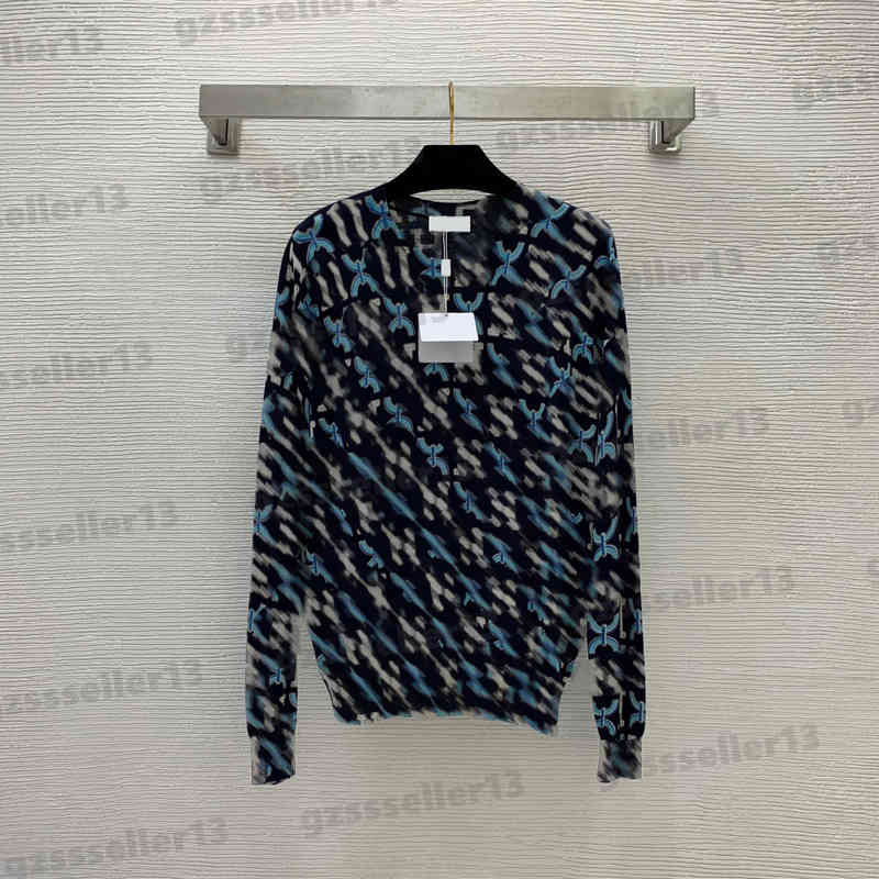 Sweaters Women Designer High-end Customization 70% Wool Sweater Fashion Brand Allover Logo Print Sweater Top Women Sweaters 2 Colors 0912
Sweaters Women Designer High-end Customization 70% Wool Sweater Fashion Brand Allover Logo Print Sweater Top Women Sweaters 2 Colors 0912