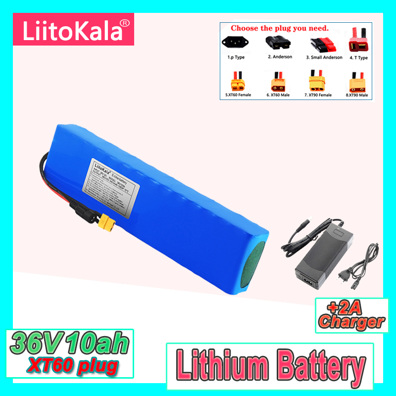 LiitoKala 36v 10Ah 10S3P 18650 Rechargeable Battery pack Modified Bikes Electric Vehicle Batteries Charger li lon 2A charger
LiitoKala 36v 10Ah 10S3P 18650 Rechargeable Battery pack Modified Bikes Electric Vehicle Batteries Charger li lon 2A charger