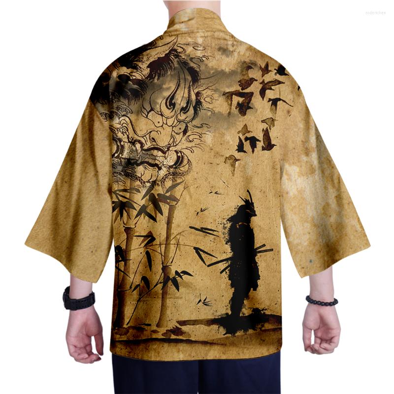 Ethnic Clothing Printing 3D Loose Japanese Retro Style Streetwear Cardigan Men Women Harajuku Kimono Cosplay Boys Tops Shirts Yukata
Ethnic Clothing Printing 3D Loose Japanese Retro Style Streetwear Cardigan Men Women Harajuku Kimono Cosplay Boys Tops Shirts Yukata