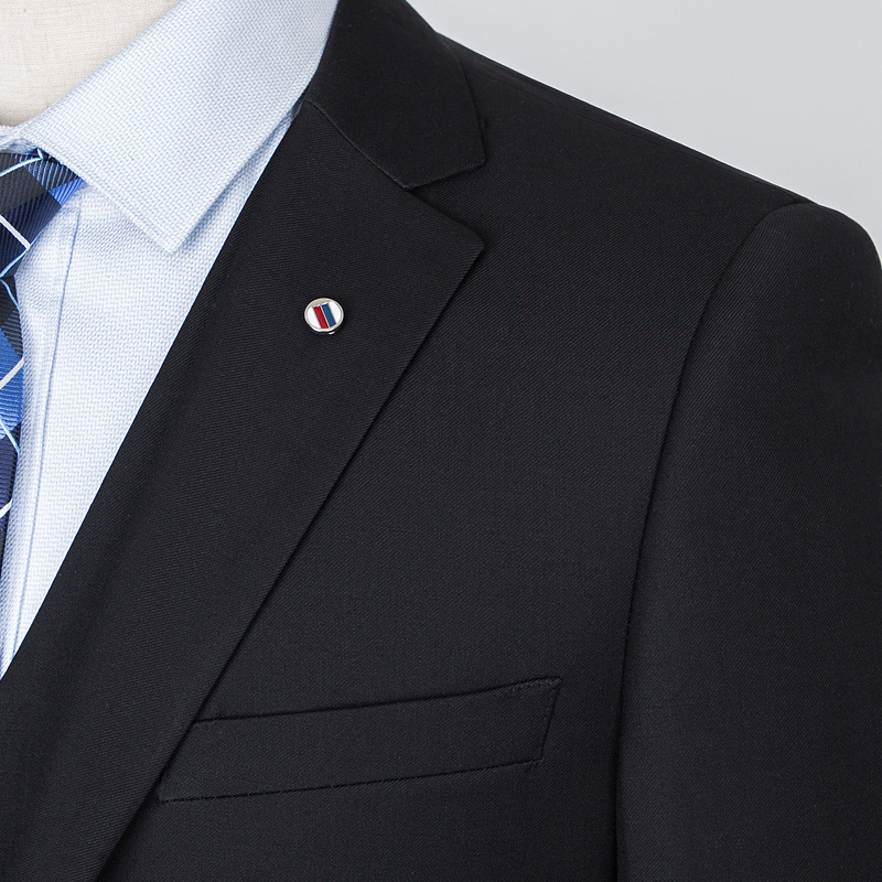 Men's Suits Blazers JacketVestPants Mens Wedding Solid Color Lapel 2 Button Business Tuxedo 3 Pcs Coats Groom Terno For Men 220909