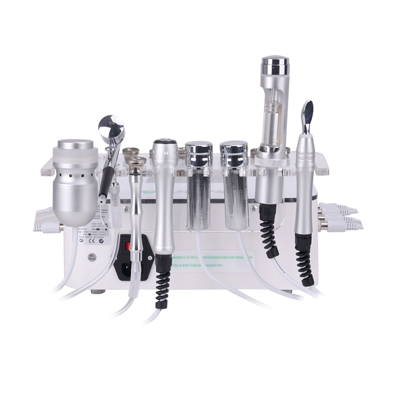 Facial RF Electroporation Mesotherapy Machine, No-Needle Diamond Meso Microdermabrasion for Skin Tightening, Rejuvenation, and RF Ultrasonic Treatment