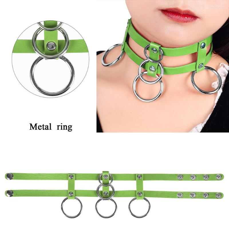Chains Leather Women's Pendant Harajuku O-ring Neck Chain Punk Collar Goth Bondage Choker Sexy Festival Jewelry
Chains Leather Women's Pendant Harajuku O-ring Neck Chain Punk Collar Goth Bondage Choker Sexy Festival Jewelry