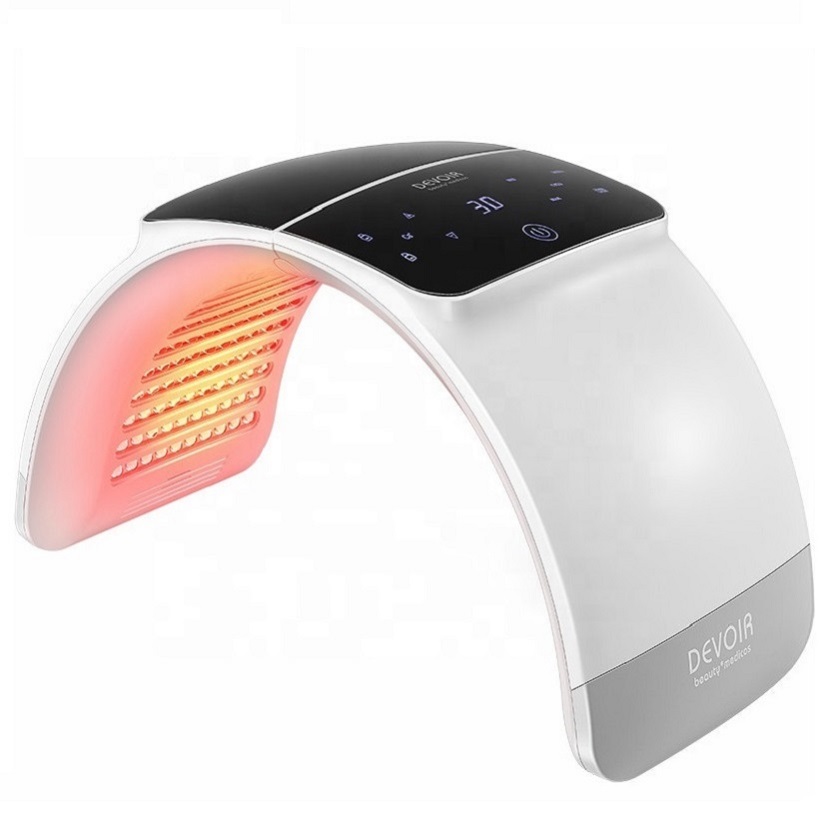 Special Offer 7-color PDT LED Photodynamic Therapy Heating Beauty Instrument LED Mask Anti-acne Anti-wrinkle And Freckle