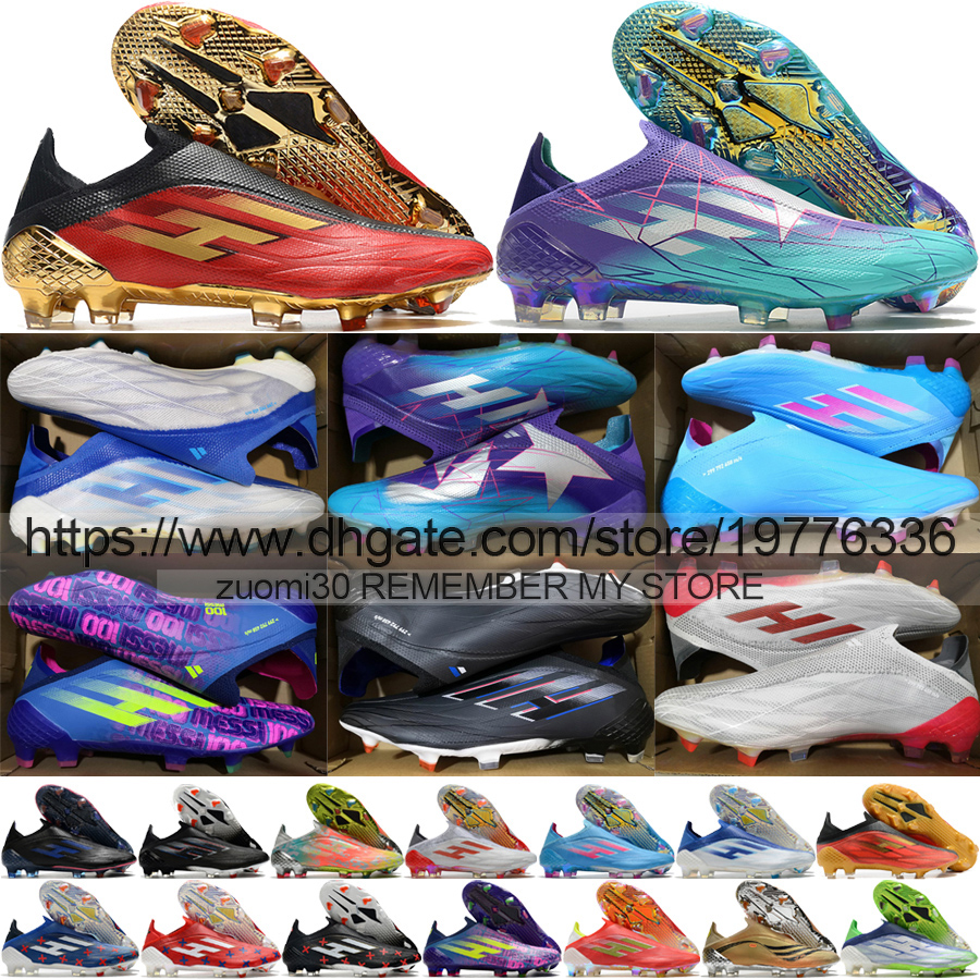 send with bag Football Boots X Speedflow FG Laceless Firm Ground Soccer Cleats Blue Purple Pink Red Gold Black Orange Grey White Plating Sole Football Shoes US6.5-11.5
send with bag Football Boots X Speedflow FG Laceless Firm Ground Soccer Cleats Blue Purple Pink Red Gold Black Orange Grey White Plating Sole Football Shoes US6.5-11.5