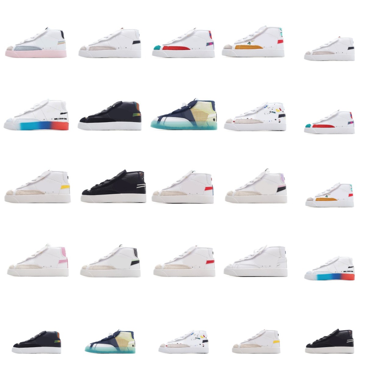 Multi Colors Mid 77 Blazers Sport Shoes Infants Kid Vintage Sneakers Suede Leather Side Strap Navy Hyper Pink Iridescent toddler youth child basketball Trainers, Fill postage
Multi Colors Mid 77 Blazers Sport Shoes Infants Kid Vintage Sneakers Suede Leather Side Strap Navy Hyper Pink Iridescent toddler youth child basketball Trainers, Fill postage