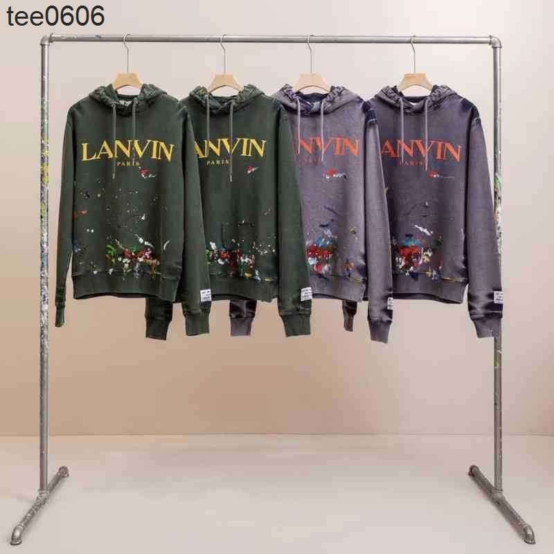Experienced stars and Lanvin langfan' co branded Galery dept splash ink to make old high street Hoodie, Green
Experienced stars and Lanvin langfan' co branded Galery dept splash ink to make old high street Hoodie, Green