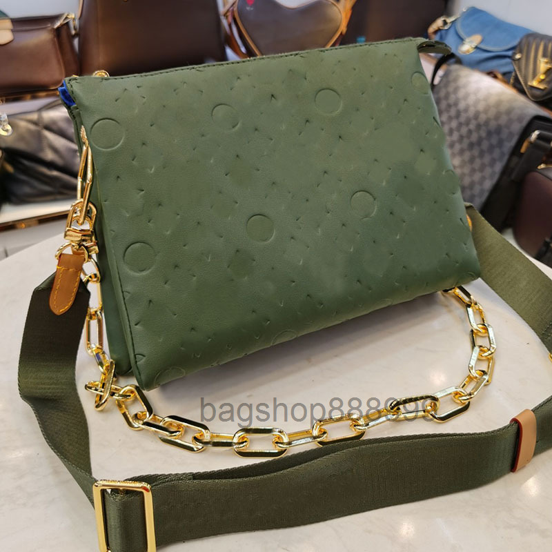 Crossbody Bags Chain Handbag Purse Shoulder underarm Women Coussin pouch Wide straps embossing Fashion letters quality Removable, Red
Crossbody Bags Chain Handbag Purse Shoulder underarm Women Coussin pouch Wide straps embossing Fashion letters quality Removable, Red