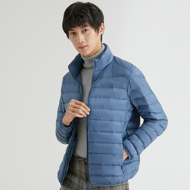 Men's Down Parkas Bang Men 90 White Duck Down Jacket Ultra Light Down Jacket Men Windbreaker Feather Jacket Man Lightweight Portable Warm Coat 22