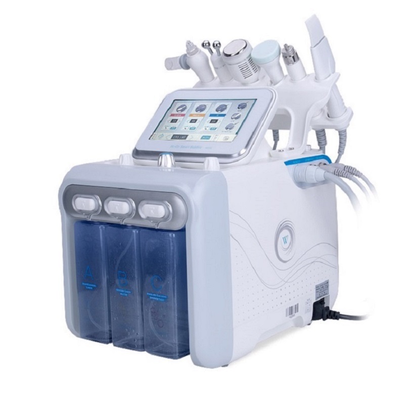 Beauty Equipment Hydra Machine, 6-in-1 Diamond Skin Care Water Jet Peel, Oxygen Microdermabrasion Hydra Machine for Effective Salon and Home Treatment