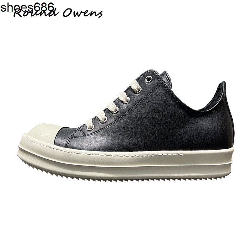 Round Owens Low Top Mainline shoes 22FW Dark Shadow Thick Sole Strobe Polished Lace Up Genuine Leather Sports Shoes Rick Mens Shoes, All black
Round Owens Low Top Mainline shoes 22FW Dark Shadow Thick Sole Strobe Polished Lace Up Genuine Leather Sports Shoes Rick Mens Shoes, All black