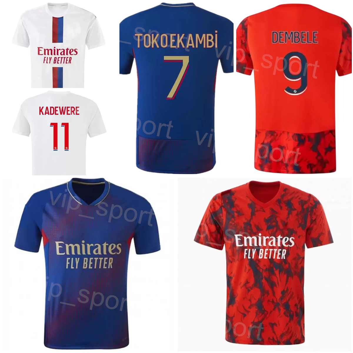 22-23 Club Soccer Lyon 7 TOKO EKAMBI Jerseys 11 KADEWERE 10 PAQUETA 8 AOUAR 15 FAIVRE 9 DEMBELE Football Shirt Kits Navy Blue Red White Color Team For Sport Fans Uniform
22-23 Club Soccer Lyon 7 TOKO EKAMBI Jerseys 11 KADEWERE 10 PAQUETA 8 AOUAR 15 FAIVRE 9 DEMBELE Football Shirt Kits Navy Blue Red White Color Team For Sport Fans Uniform