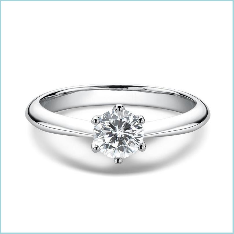 Wedding Rings Womens Ring Moissanite Solitaire Engagement Wedding 925 Sterling Sier 18K Gold Plated Promise Wed Rings For Women Drop Dhloh
Wedding Rings Womens Ring Moissanite Solitaire Engagement Wedding 925 Sterling Sier 18K Gold Plated Promise Wed Rings For Women Drop Dhloh