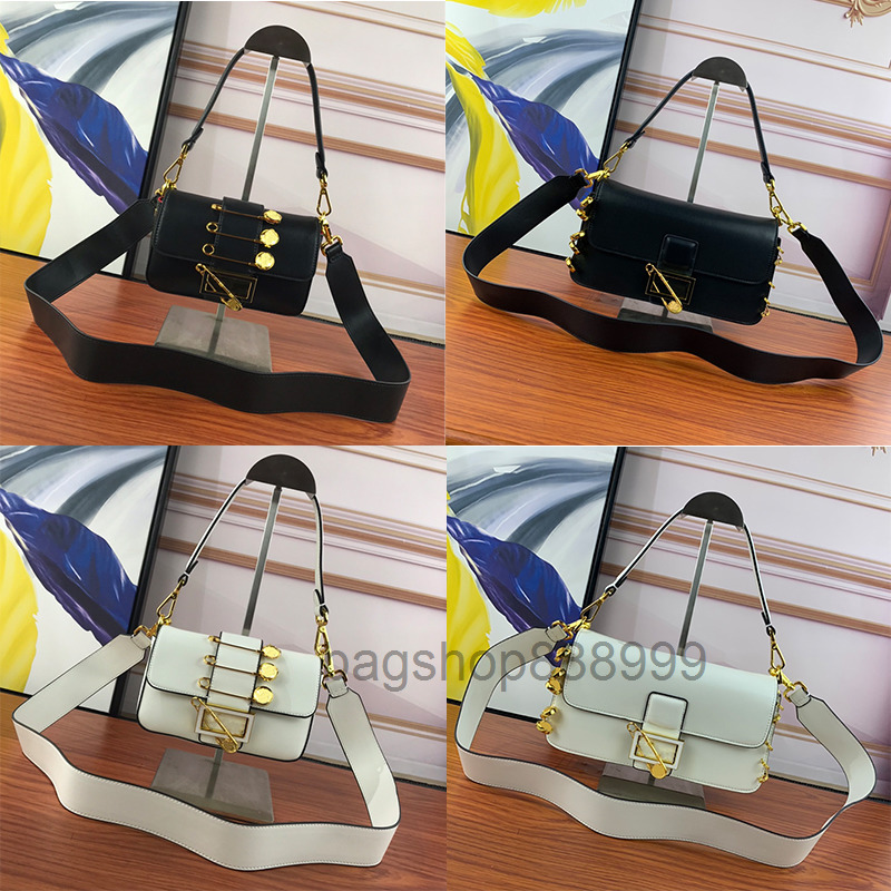 Designer Women Brooch Baguette Shoulder Bag Fashion Classic Baguettes Handbags Woman Medusas Strap Underarm Handbag Luxurys Bags 0192 2022
Designer Women Brooch Baguette Shoulder Bag Fashion Classic Baguettes Handbags Woman Medusas Strap Underarm Handbag Luxurys Bags 0192 2022