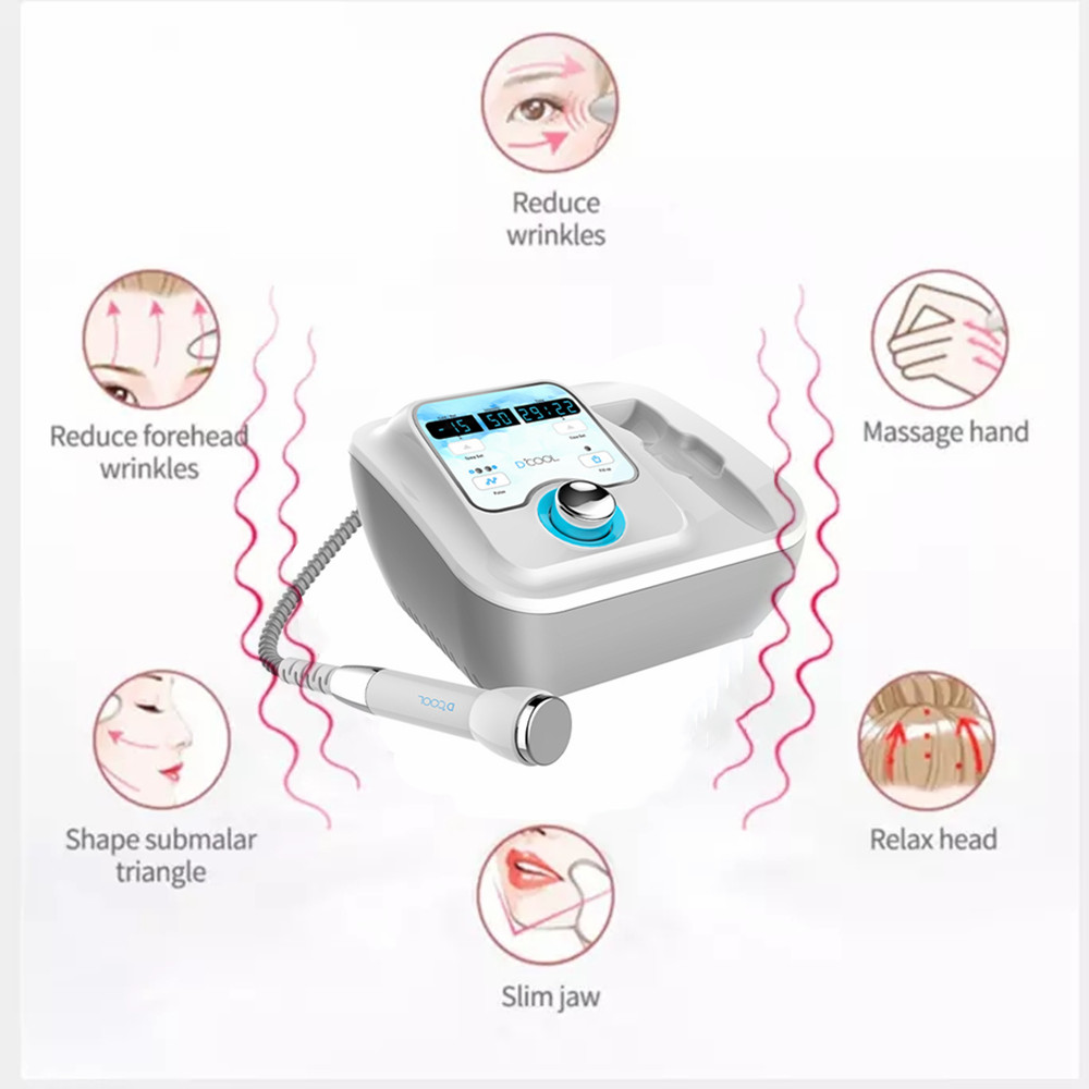 Portable D Cool Device for Skin Tightening, Anti-Aging, Puffiness Reduction, Facial Lifting with Heating, Cooling, and Electroporation for Effective S