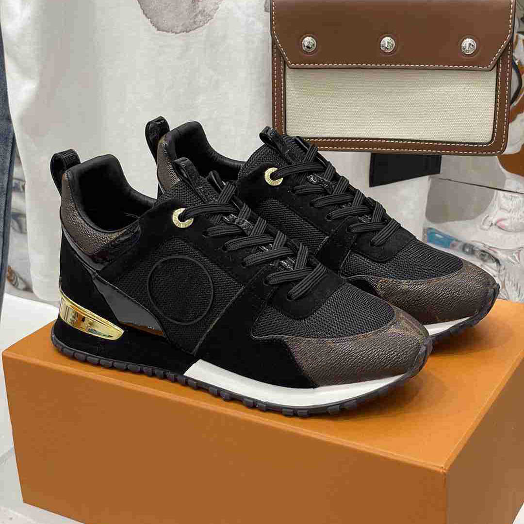2021Designer Sneakers RUN AWAY Casual Shoes Retro Splicing Sneaker Mesh Mixed Color Trainers Men Women Calf Leather Shoe, Chocolate
2021Designer Sneakers RUN AWAY Casual Shoes Retro Splicing Sneaker Mesh Mixed Color Trainers Men Women Calf Leather Shoe, Chocolate