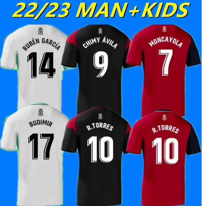 22 23 OSASUNA soccer jersey home DAVID GARCiA CHIMY aVILA CAMISETA EQUIPACIoN ADULTO 2022 2023 TORRES CALLERI MANU home away 3rd Football shirt men kids Kit 613, 21/22
22 23 OSASUNA soccer jersey home DAVID GARCiA CHIMY aVILA CAMISETA EQUIPACIoN ADULTO 2022 2023 TORRES CALLERI MANU home away 3rd Football shirt men kids Kit 613, 21/22
