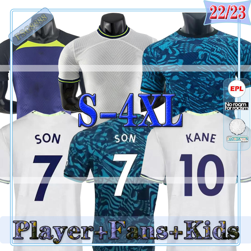 22 23 Player Fans version spursS Soccer Jerseys KANE SON KULUSEVSKI HOJBJERG 2022 2023 Maillot Foot LUCAS DELE Third Away Football Shirt kit shirt purple Men kids sets, (adult kids socks)
22 23 Player Fans version spursS Soccer Jerseys KANE SON KULUSEVSKI HOJBJERG 2022 2023 Maillot Foot LUCAS DELE Third Away Football Shirt kit shirt purple Men kids sets, (adult kids socks)