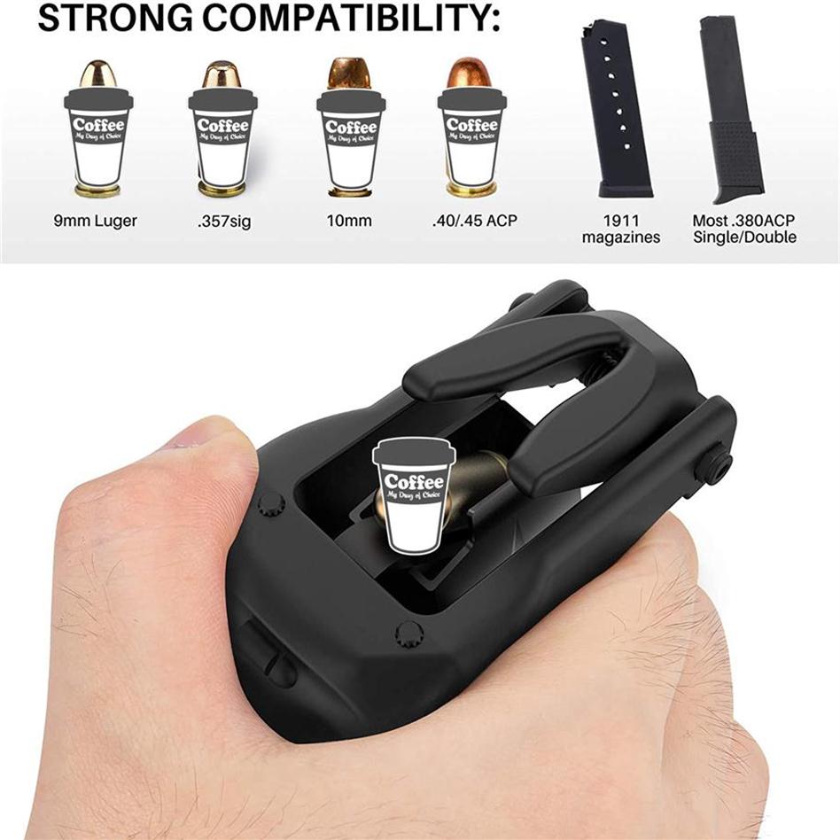 Magazine speed Loader Quickly press and fill in one second universal for 9mm-45acp311u239v
Magazine speed Loader Quickly press and fill in one second universal for 9mm-45acp311u239v