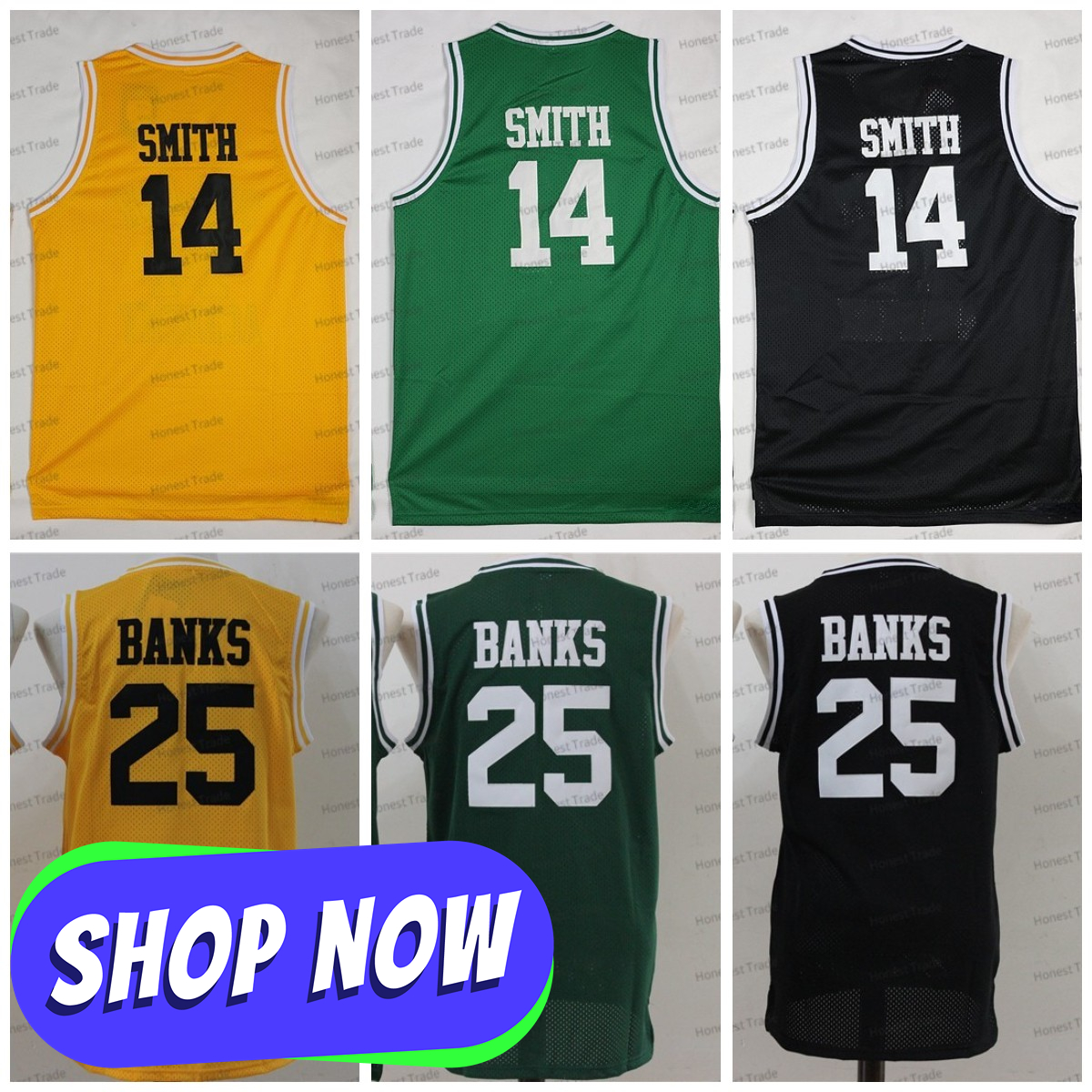 Movie 14 Will Smith Basketball Jersey 25 Banks The Fresh Prince Of Bel Air Academy Mens Black Yellow Green Stitched Breathable Jerseys Outdoors, Men jersey
Movie 14 Will Smith Basketball Jersey 25 Banks The Fresh Prince Of Bel Air Academy Mens Black Yellow Green Stitched Breathable Jerseys Outdoors, Men jersey