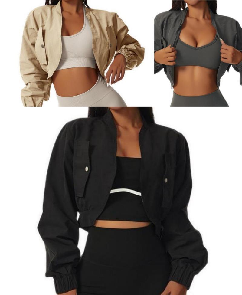 Yoga Outfits Waistcoat Cardigan Cropped Casual Jacket Fitness Gym Workout Clothes Long Sleeve Tops 3 Piece Colors Nylon Fabric Breathable Sports Joggers for Women, Black
Yoga Outfits Waistcoat Cardigan Cropped Casual Jacket Fitness Gym Workout Clothes Long Sleeve Tops 3 Piece Colors Nylon Fabric Breathable Sports Joggers for Women, Black
